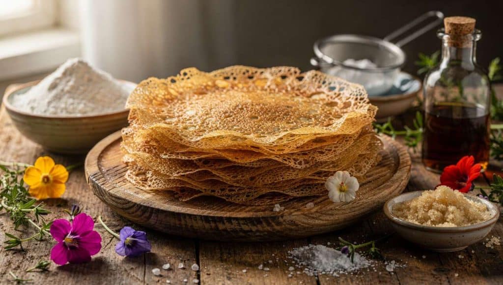 Recette des crêpes dentelle : un délice croustillant à découvrir