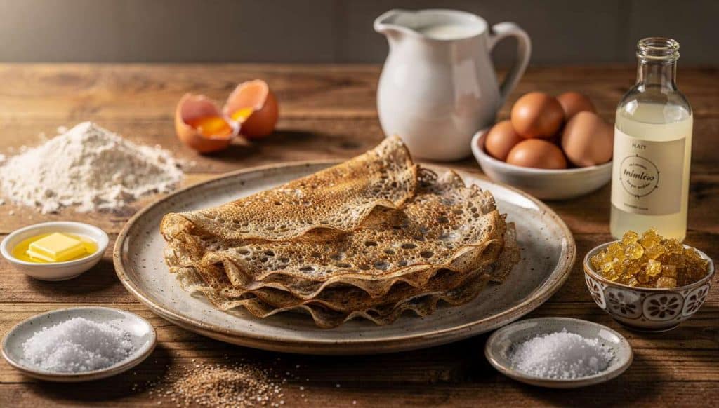 Crêpes à la farine de seigle : recette savoureuse et originale