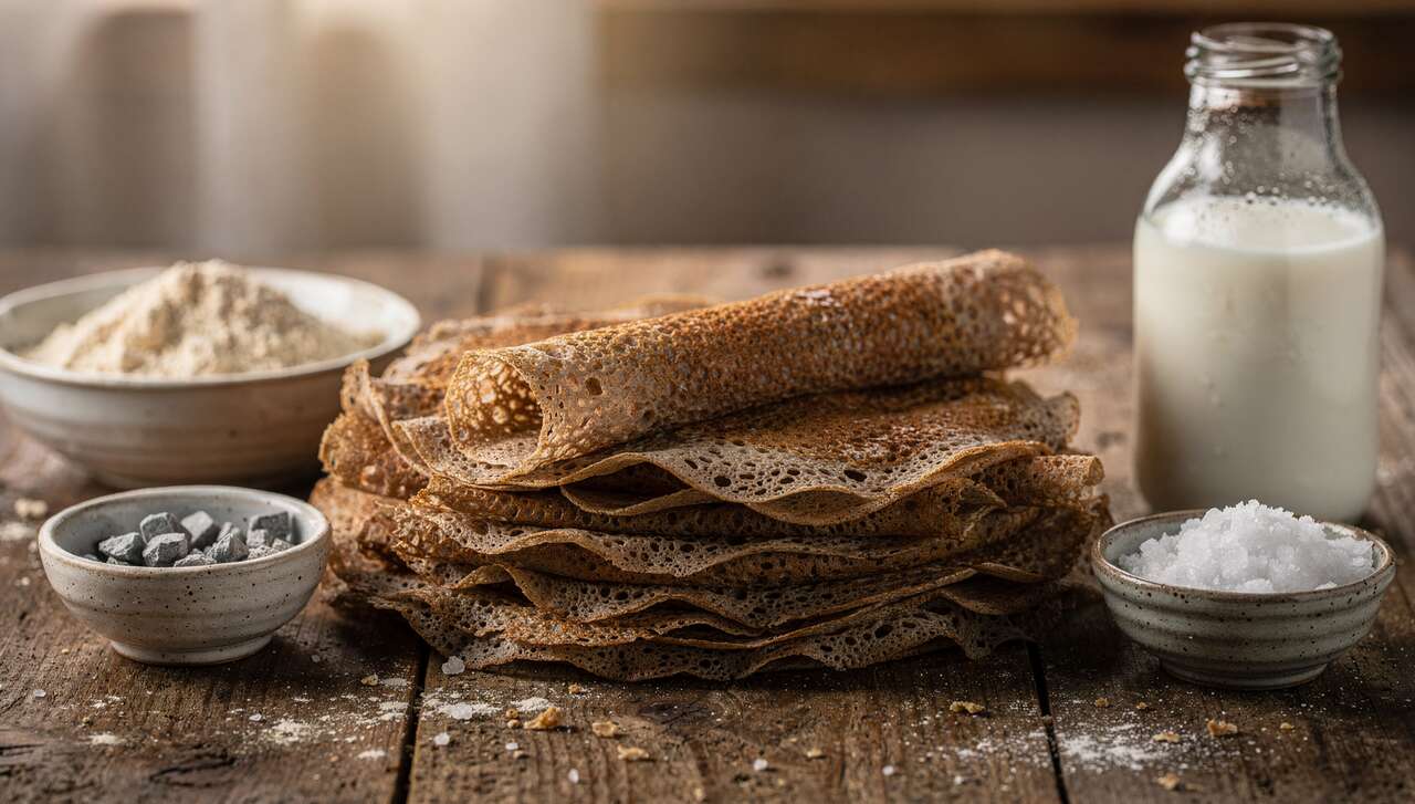 Crêpes de blé noir : recette authentique de la Ferme de Brunguen