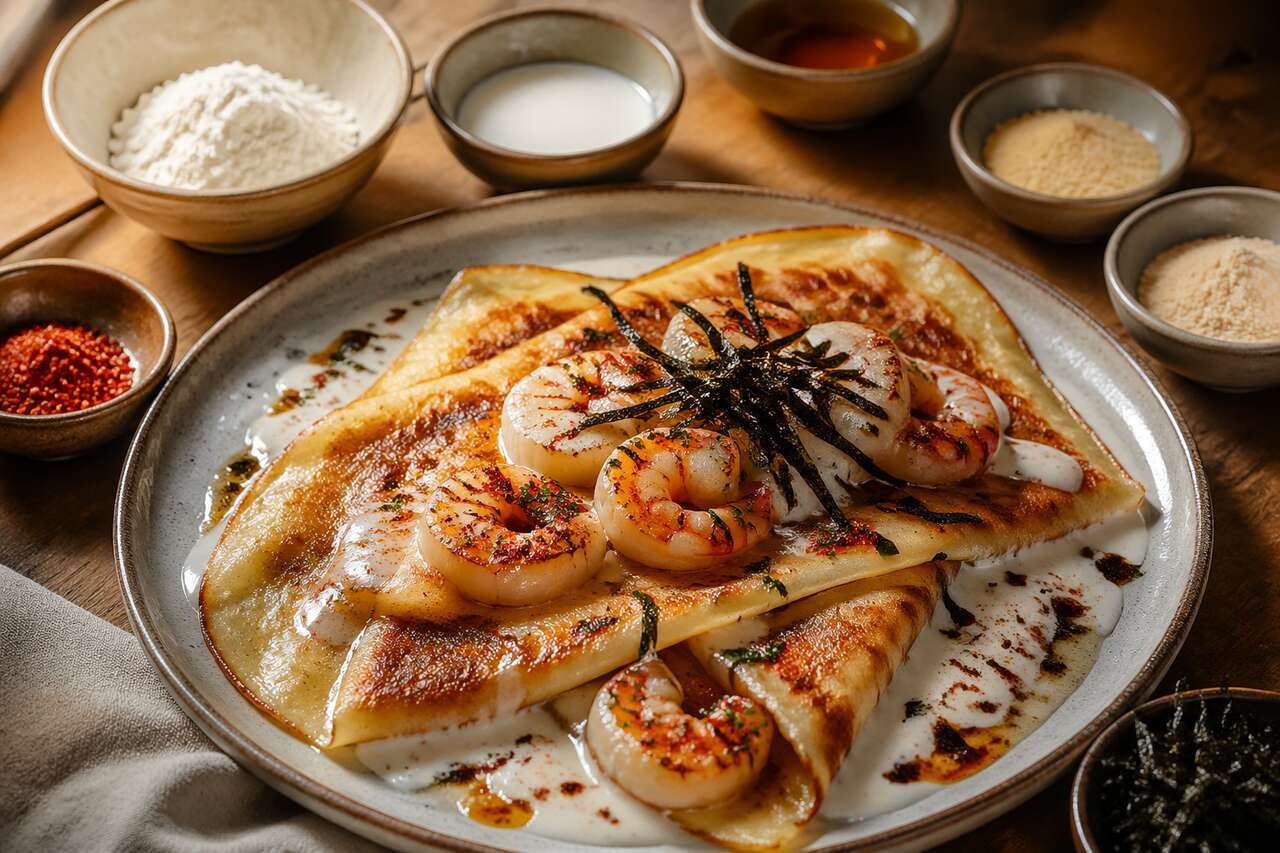 Délicieuses crêpes marines : recette facile et savoureuse