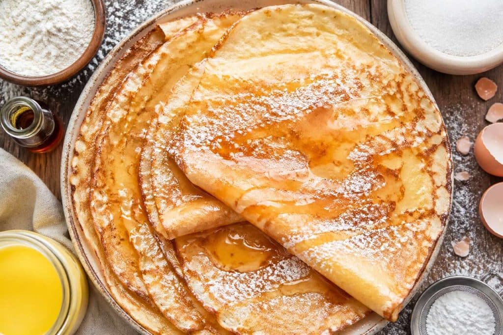 Crêpes géantes au four : recette facile et gourmande