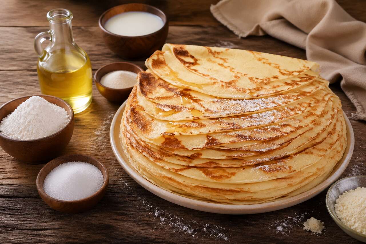 Crêpes à la vanille faciles : recette rapide et savoureuse