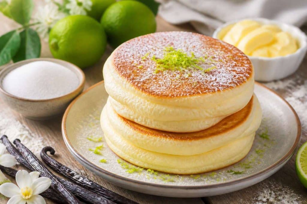 Crêpes soufflées au citron vert : recette gourmande et facile