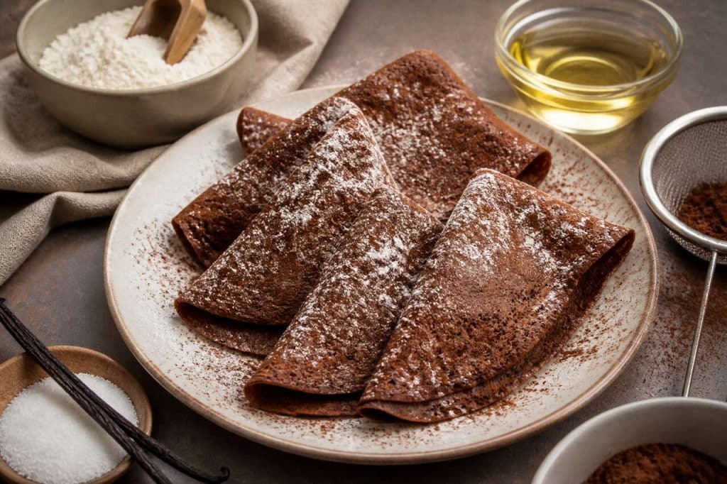 Délicieuse crêpe au chocolat maison : recette facile et rapide