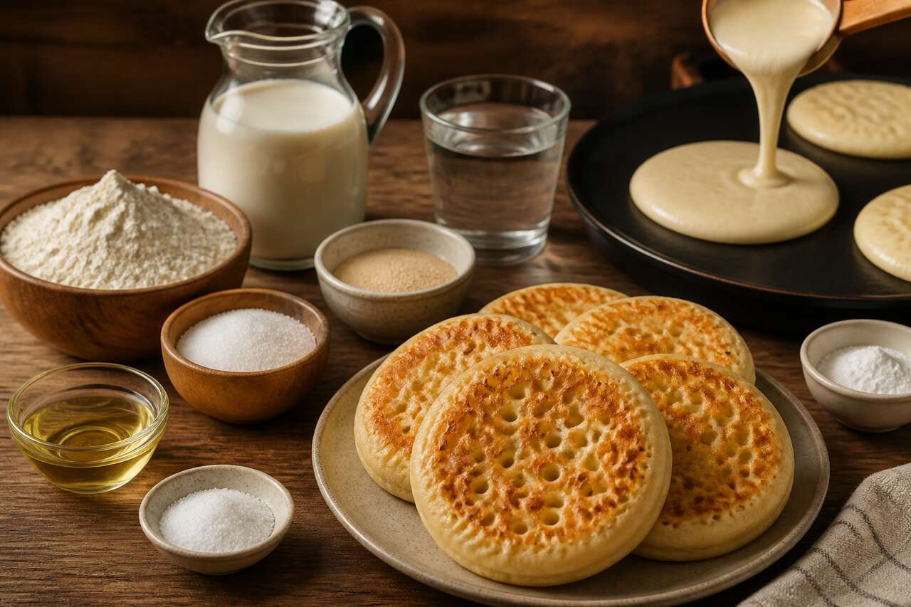 Crumpets : la recette des crêpes anglaises maison