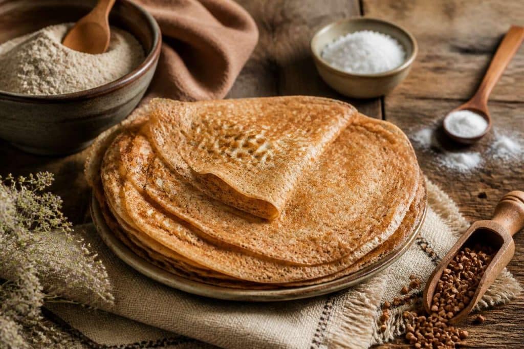 Recette authentique de crêpes au sarrasin de ma grand-mère