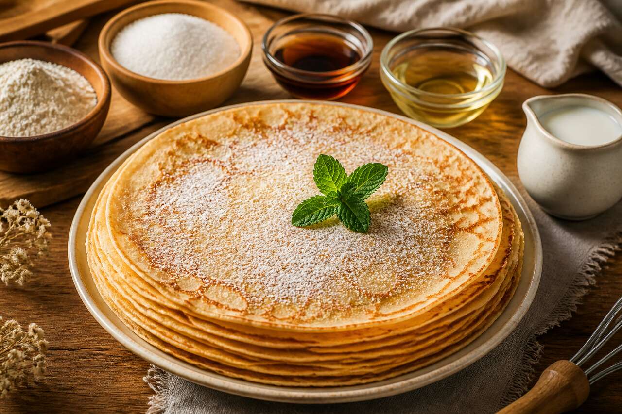 Crêpes à la vanille faciles : recette rapide et savoureuse