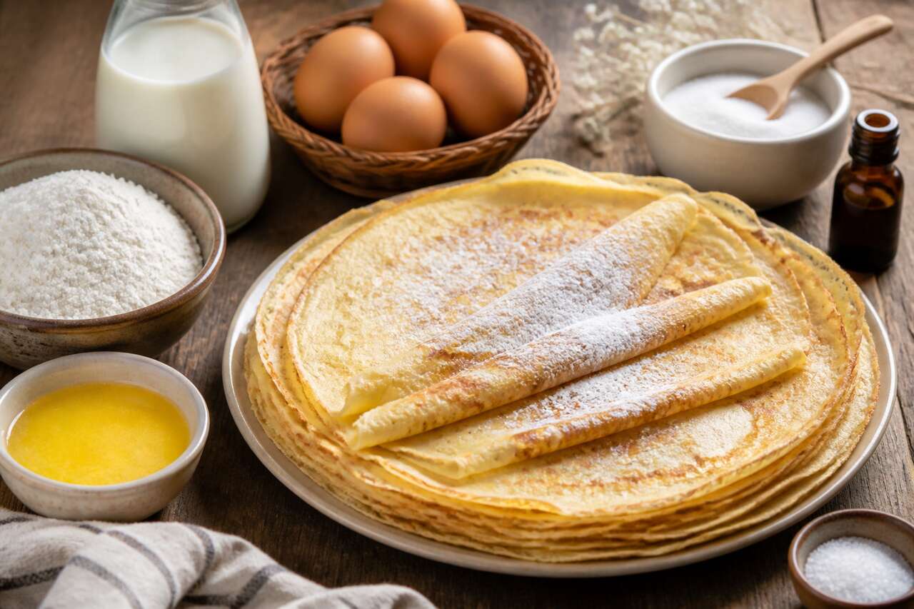 Crêpes express au mixeur : recette rapide et facile