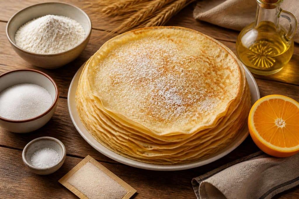 Crêpes sucrées : recette facile et rapide