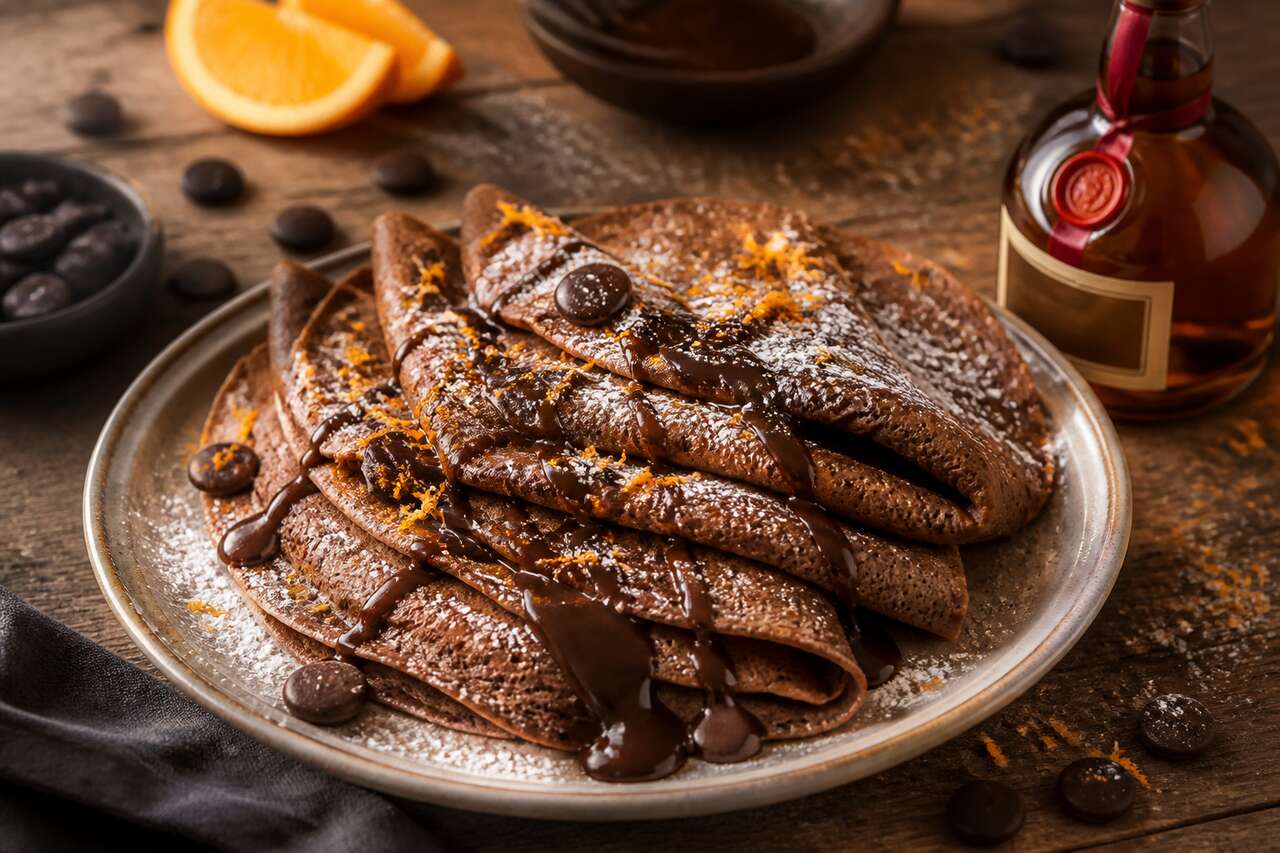 Crêpes chocolat orange : une recette gourmande