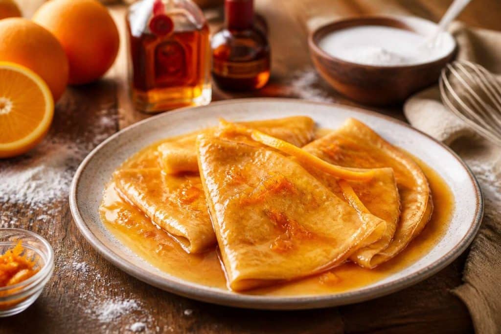 Crêpes Suzette : recette authentique et savoureuse