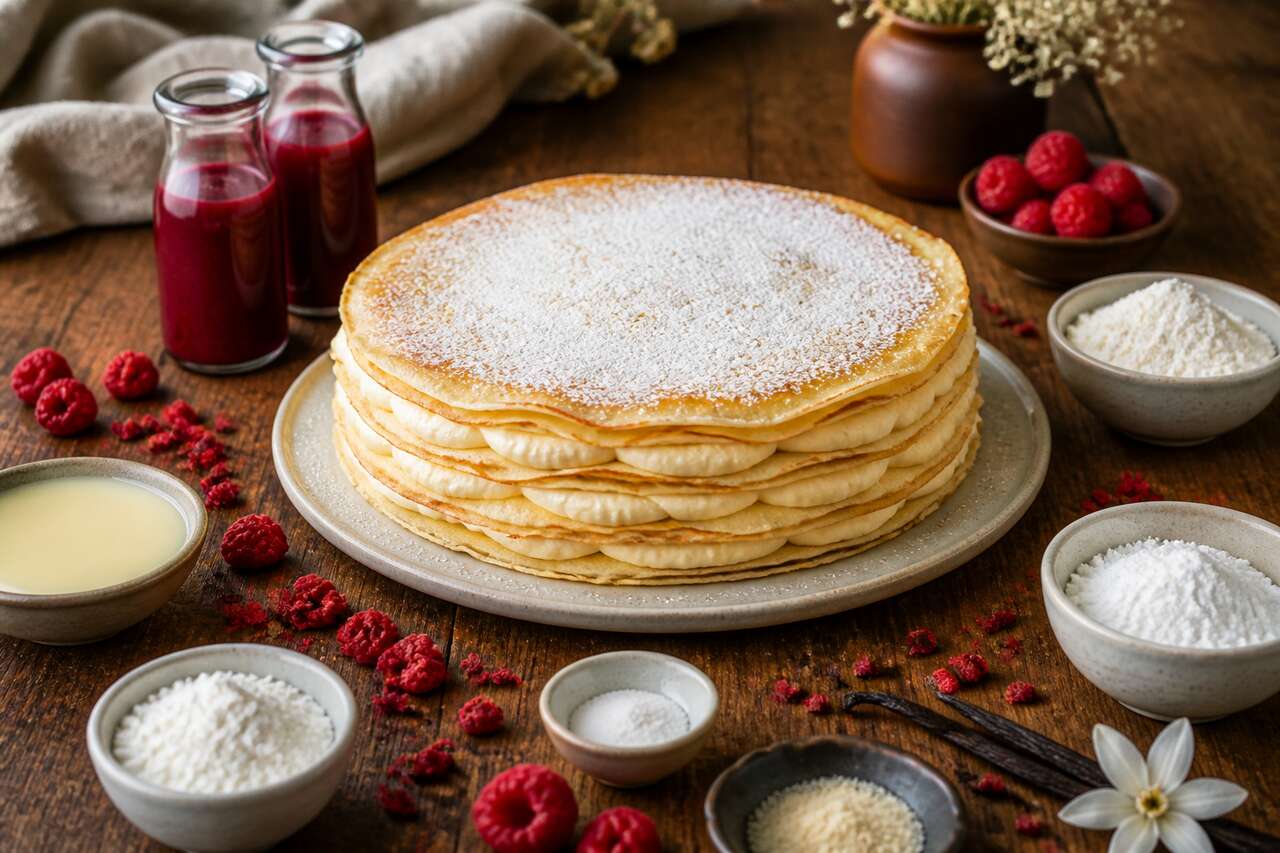 Millefeuille de crêpes : une recette gourmande et originale