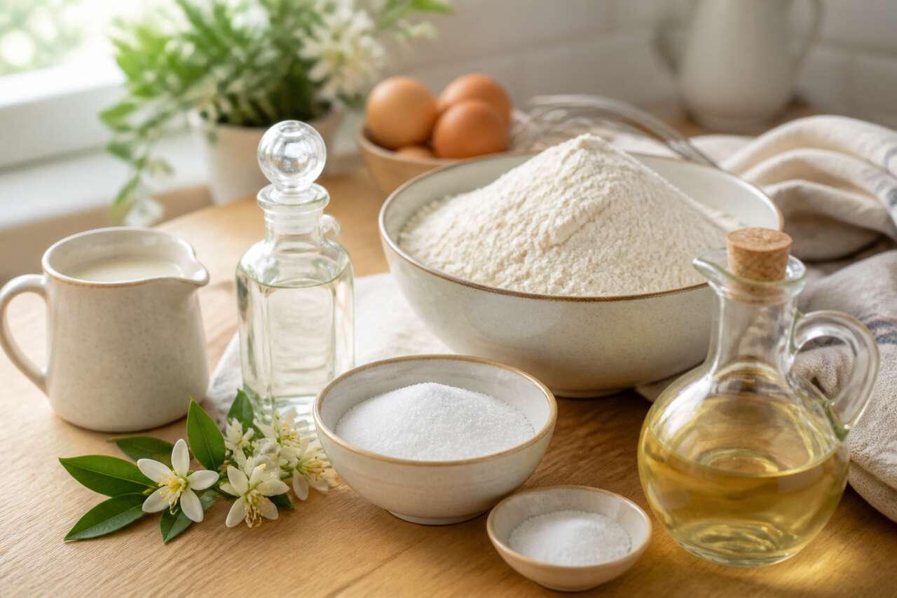 Pâte à crêpes à la fleur d'oranger : recette facile