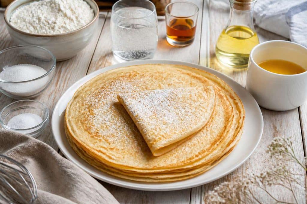 Crêpes légères : recette facile et rapide
