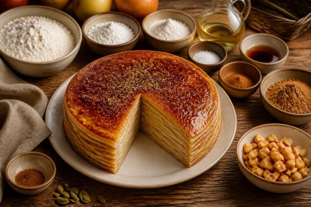 Crêpe épaisse aux pommes façon gâteau : une recette irrésistible