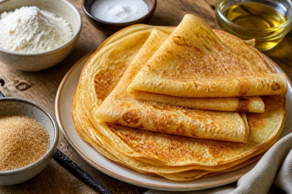 Crêpes à la cassonade : recette délicieuse et facile