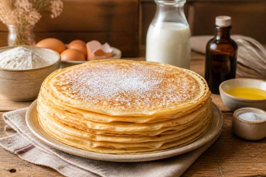 Crêpes légères : recette facile et rapide