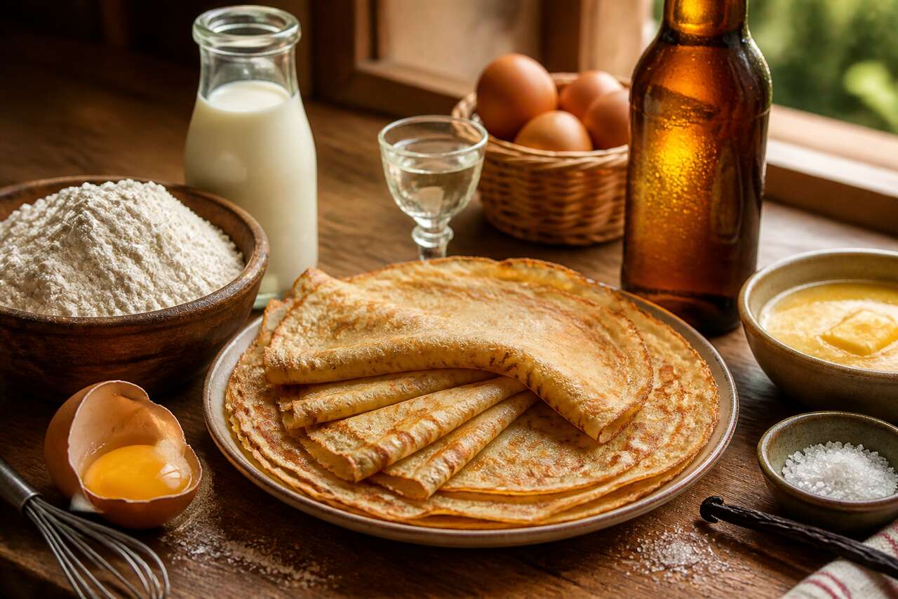 Crêpes à l'alsacienne : recette traditionnelle et savoureuse