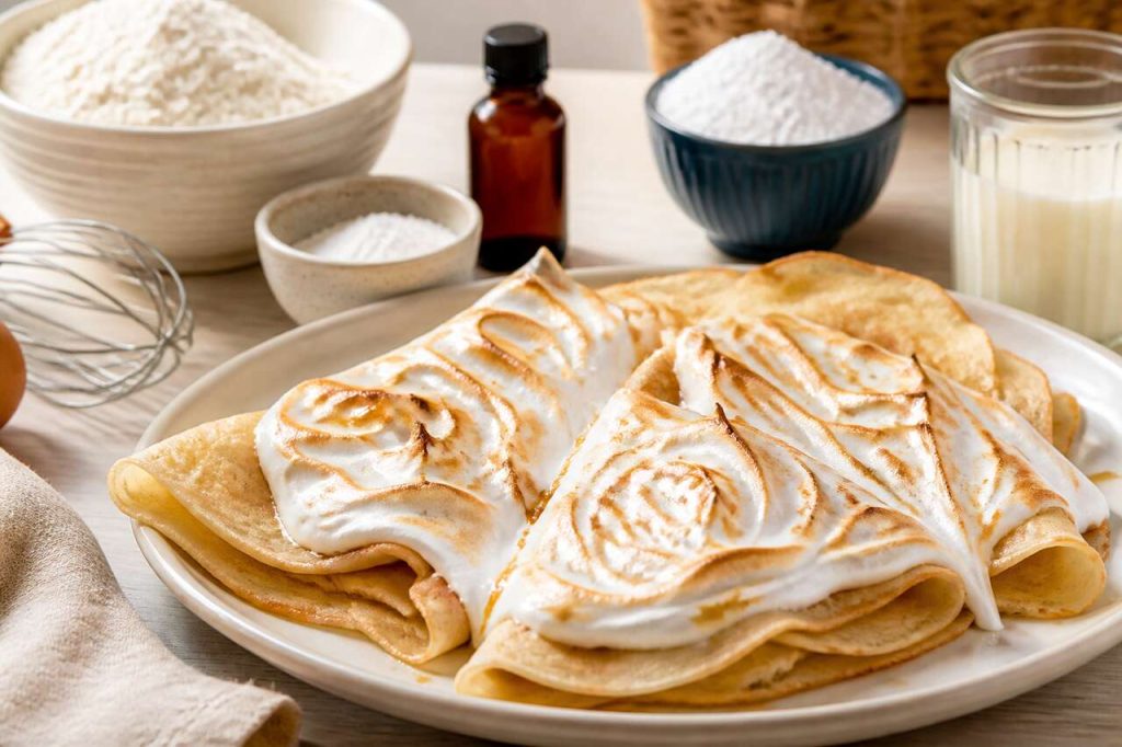 Crêpe meringuée : une gourmandise irrésistible