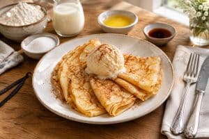 Recette de pâte à crêpes à la vanille facile et rapide